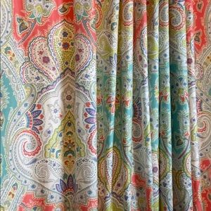 Fun and bright shower curtains!